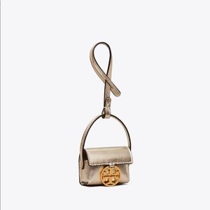 Tory Burch Miller Metallic Gold AirPod Case